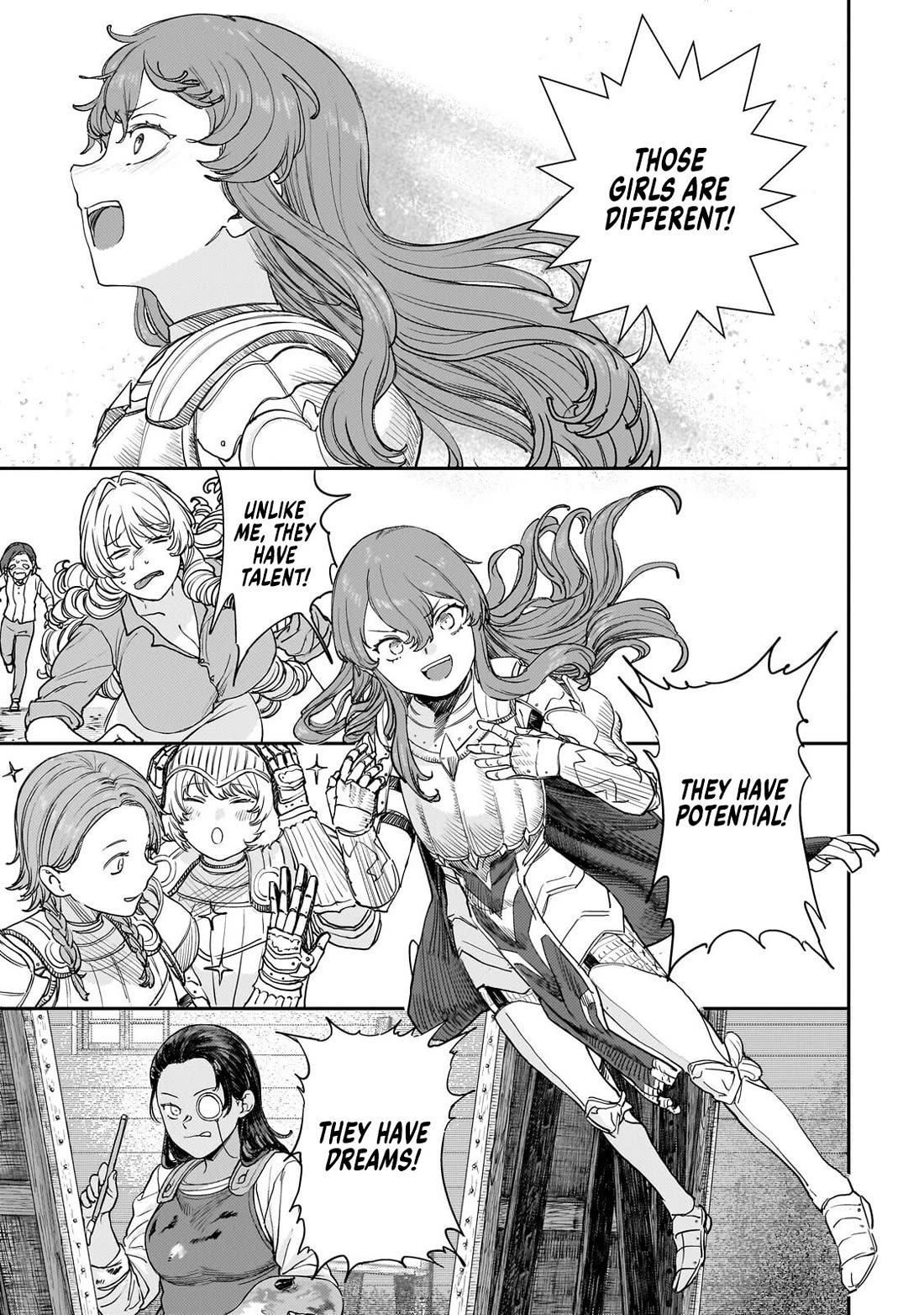 Virgin Knight who is the Frontier Lord in the Gender Switched World Chapter 14 page 35 - Chapter 14: Viva La Vida
