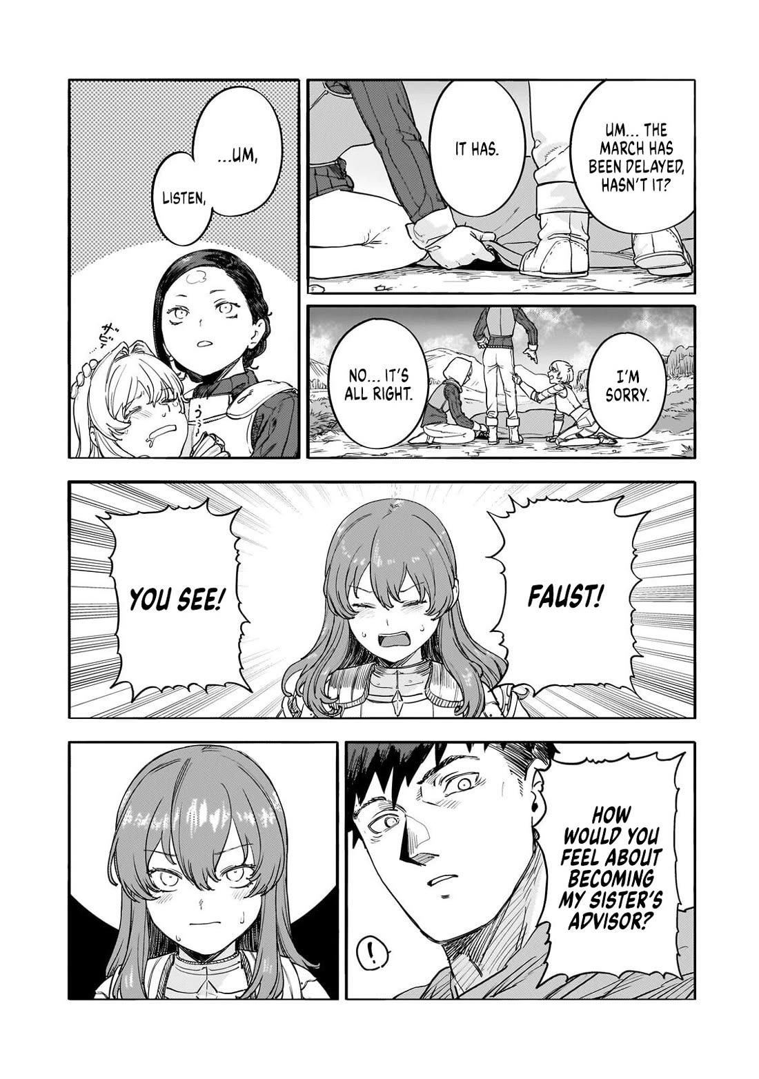 Virgin Knight who is the Frontier Lord in the Gender Switched World Chapter 15.1 page 12 - Chapter 15.1: Mad Marianne (Part 1)