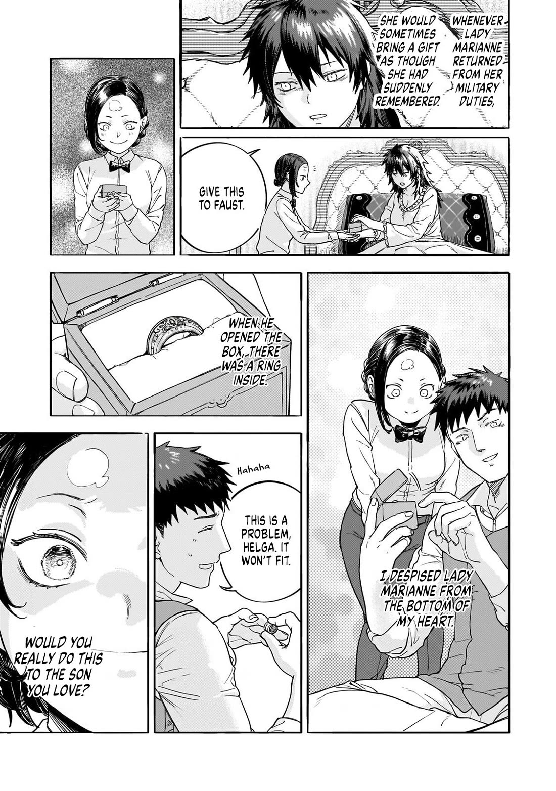 Virgin Knight who is the Frontier Lord in the Gender Switched World Chapter 15.1 page 37 - Chapter 15.1: Mad Marianne (Part 1)