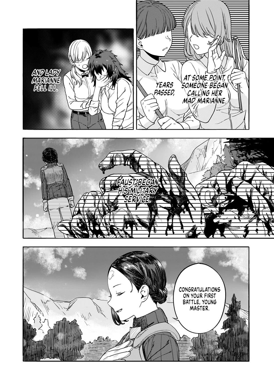 Virgin Knight who is the Frontier Lord in the Gender Switched World Chapter 15.1 page 38 - Chapter 15.1: Mad Marianne (Part 1)