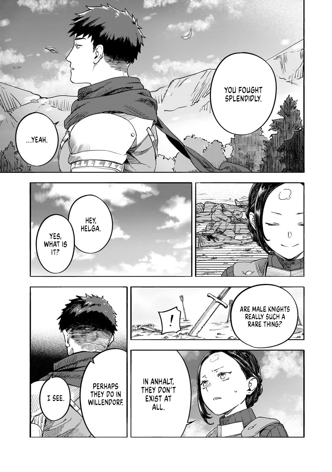 Virgin Knight who is the Frontier Lord in the Gender Switched World Chapter 15.1 page 39 - Chapter 15.1: Mad Marianne (Part 1)