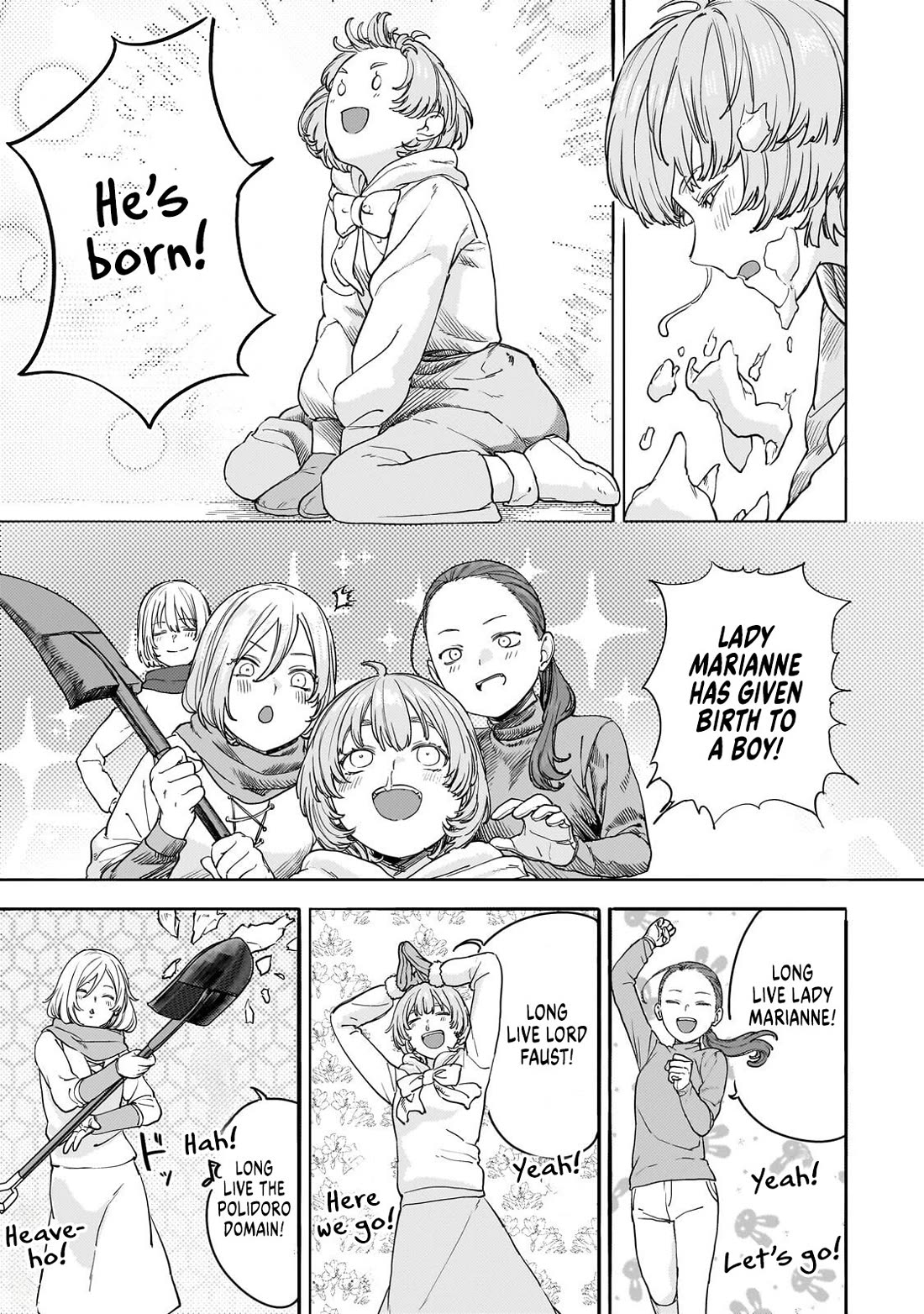 Virgin Knight who is the Frontier Lord in the Gender Switched World Chapter 15.1 page 4 - Chapter 15.1: Mad Marianne (Part 1)