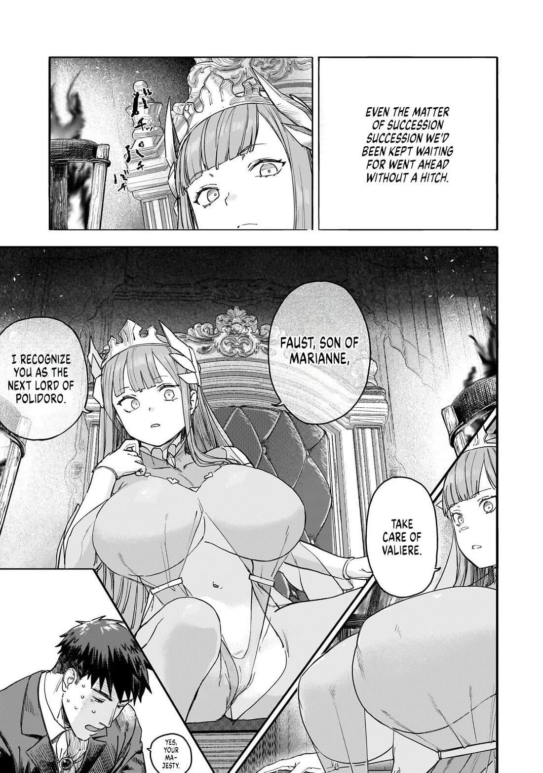 Virgin Knight who is the Frontier Lord in the Gender Switched World Chapter 15.2 page 6 - Chapter 15.2: Mad Marianne (Part 2)