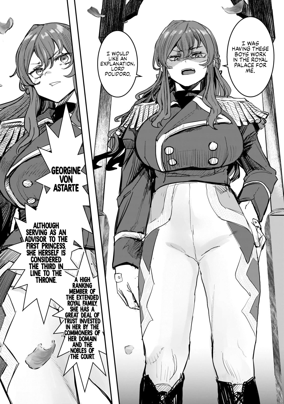 Virgin Knight who is the Frontier Lord in the Gender Switched World Chapter 2 page 11 - Chapter 2: Lady Astarte