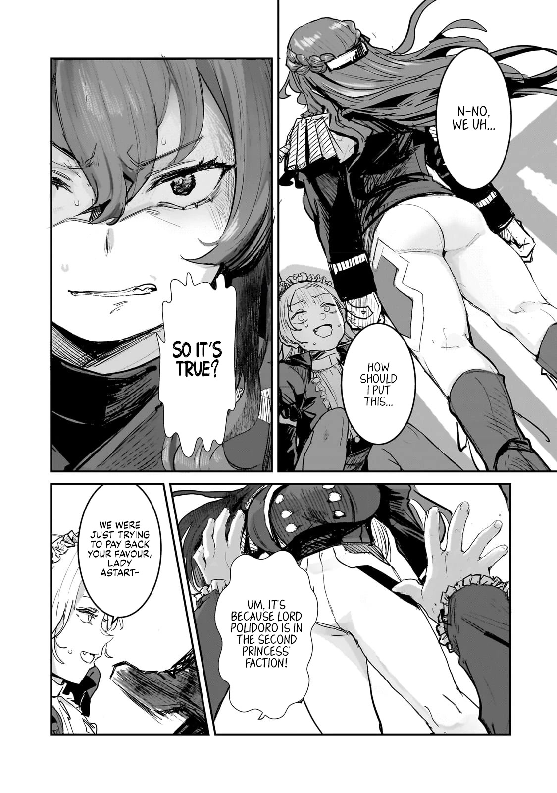 Virgin Knight who is the Frontier Lord in the Gender Switched World Chapter 2 page 13 - Chapter 2: Lady Astarte