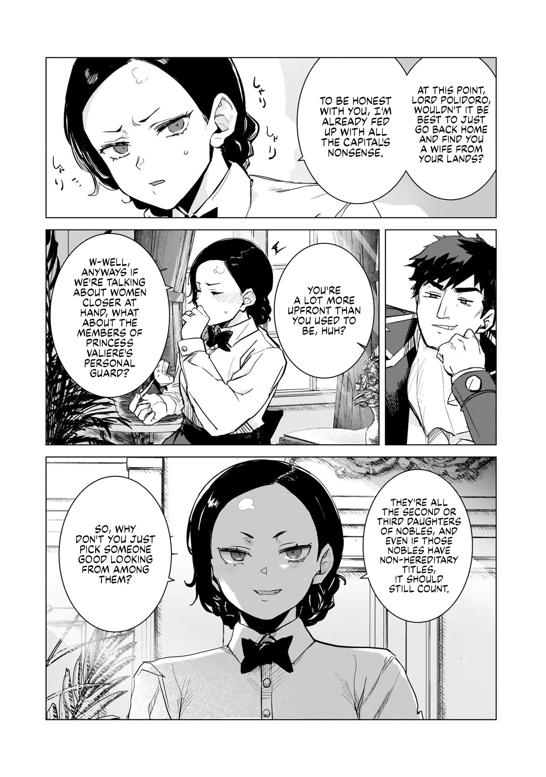 Virgin Knight who is the Frontier Lord in the Gender Switched World Chapter 3.1 page 14 - Chapter 3.1: Totally Unpopular