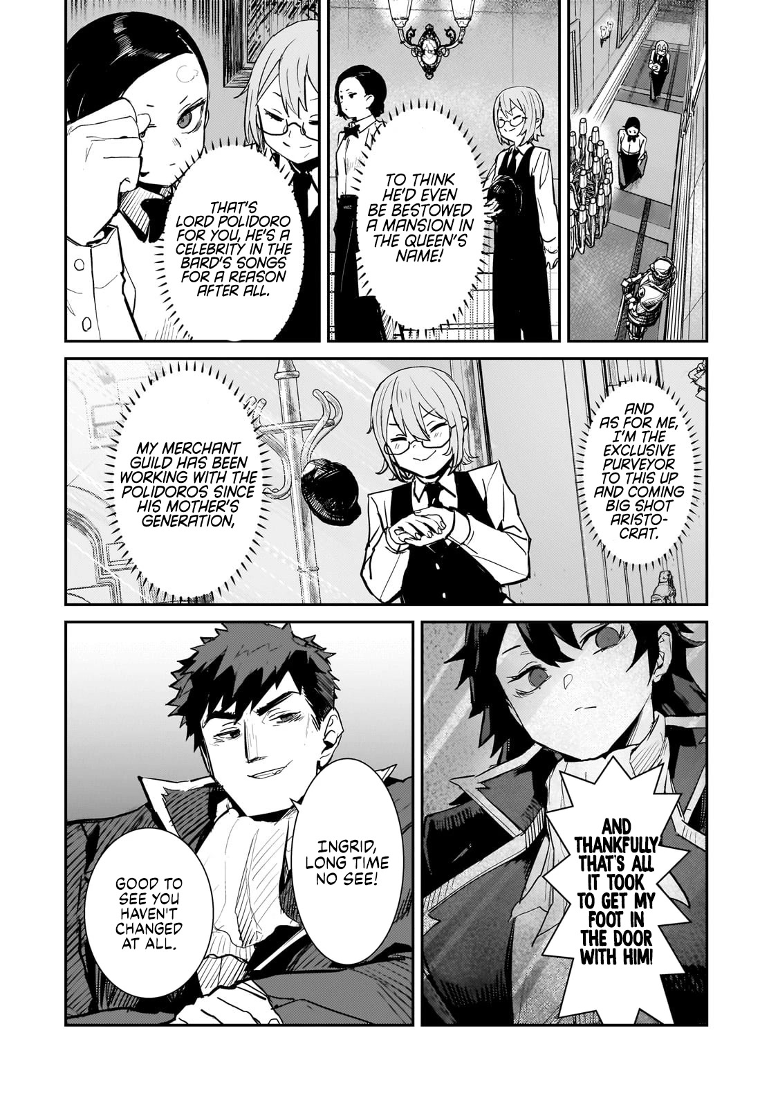Virgin Knight who is the Frontier Lord in the Gender Switched World Chapter 3.1 page 4 - Chapter 3.1: Totally Unpopular