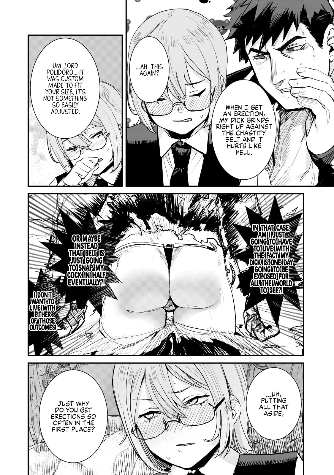 Virgin Knight who is the Frontier Lord in the Gender Switched World Chapter 3.1 page 6 - Chapter 3.1: Totally Unpopular