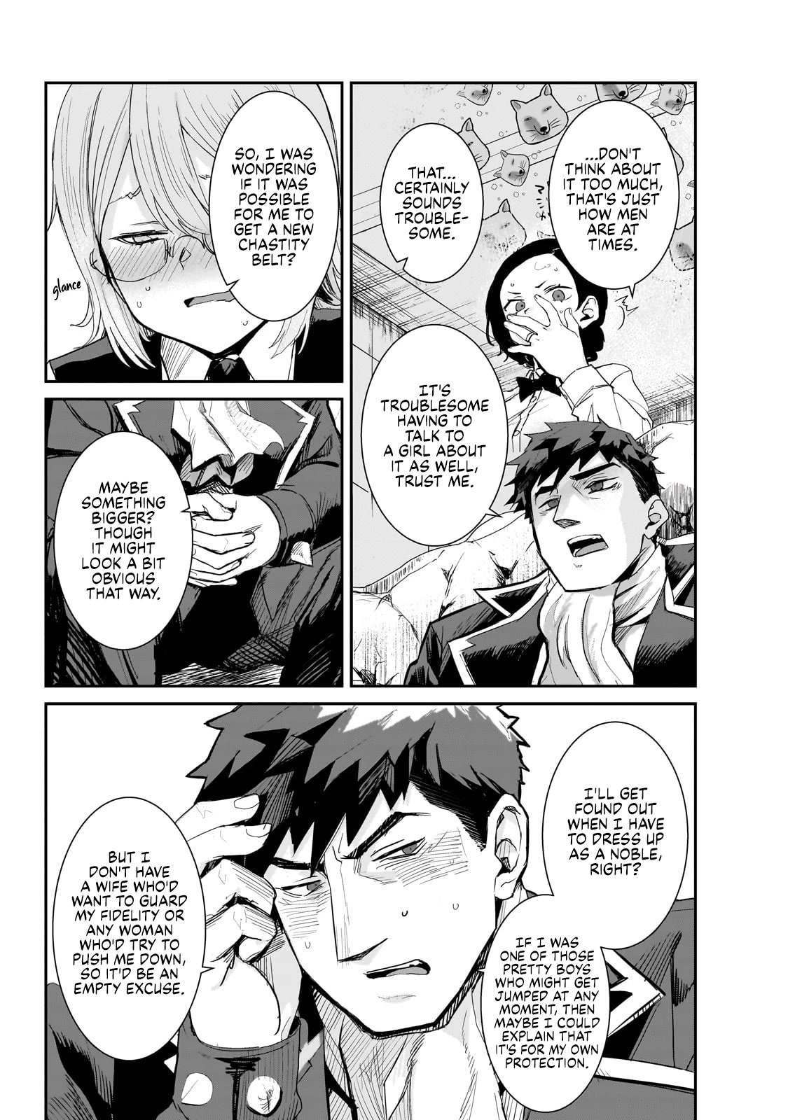 Virgin Knight who is the Frontier Lord in the Gender Switched World Chapter 3.1 page 7 - Chapter 3.1: Totally Unpopular