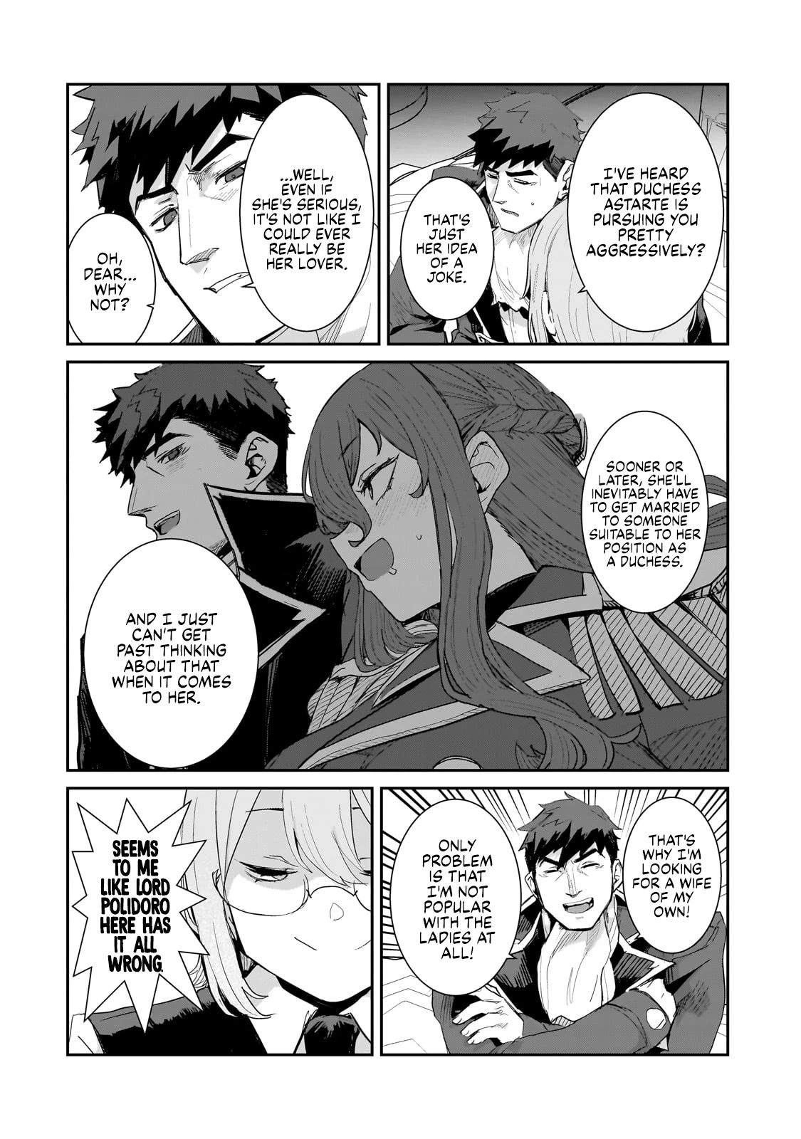 Virgin Knight who is the Frontier Lord in the Gender Switched World Chapter 3.1 page 8 - Chapter 3.1: Totally Unpopular