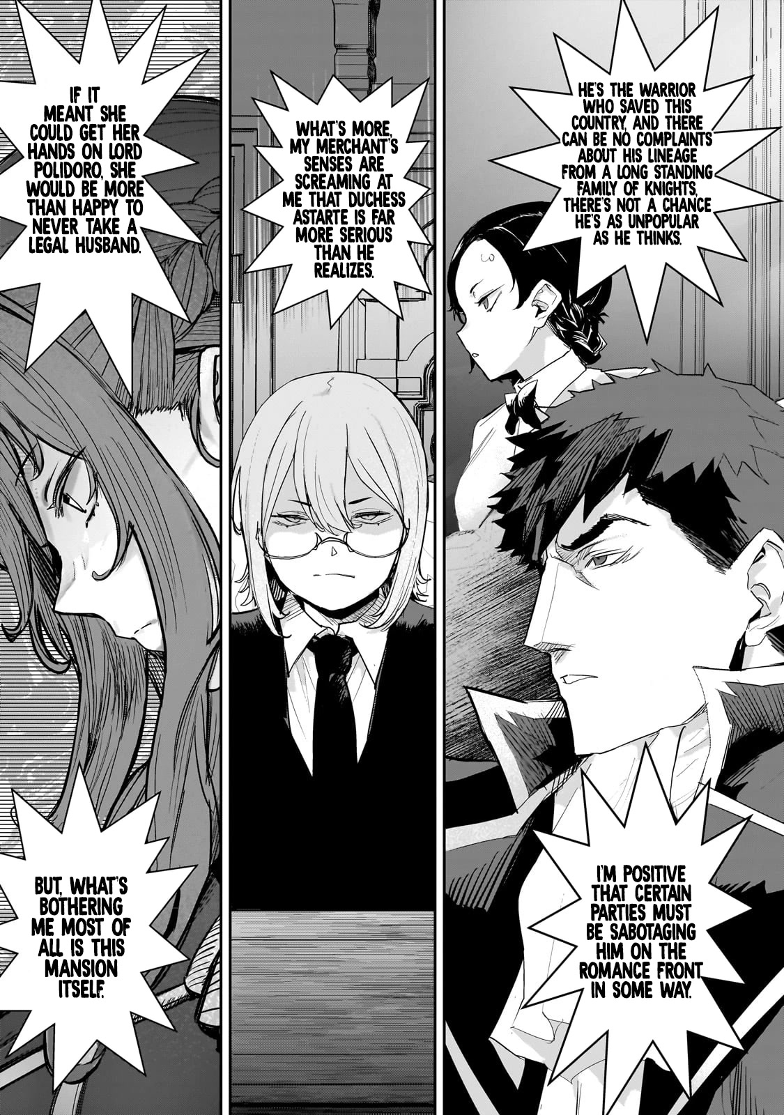 Virgin Knight who is the Frontier Lord in the Gender Switched World Chapter 3.1 page 9 - Chapter 3.1: Totally Unpopular