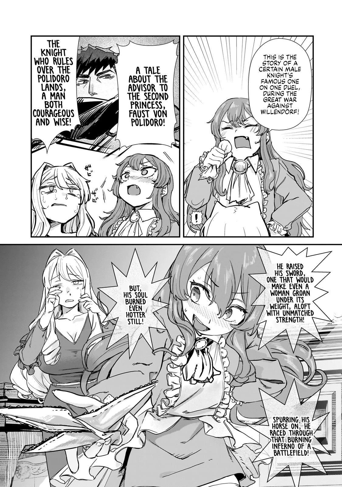 Virgin Knight who is the Frontier Lord in the Gender Switched World Chapter 3.2 page 11 - Chapter 3.2: Totally Unpopular