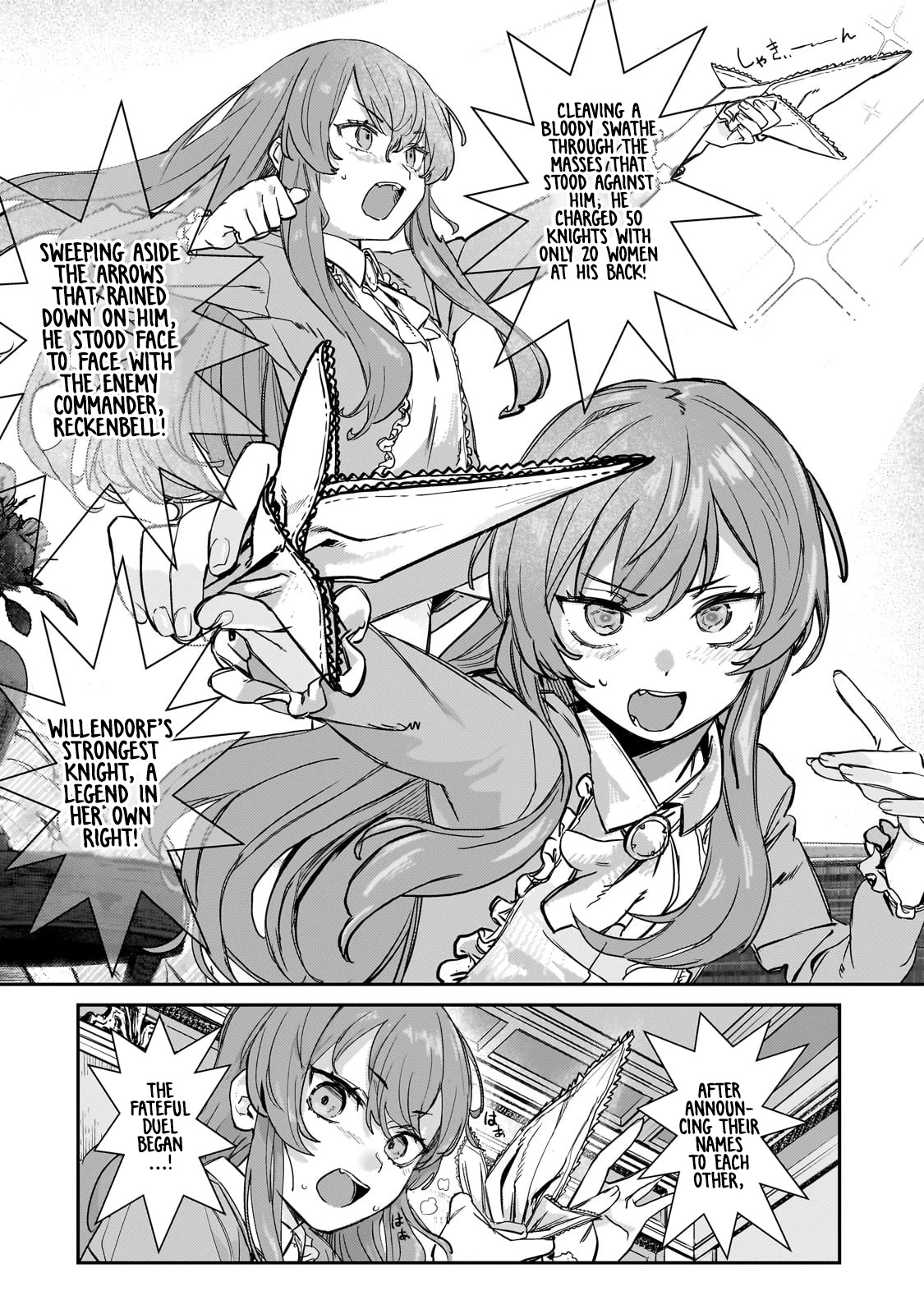 Virgin Knight who is the Frontier Lord in the Gender Switched World Chapter 3.2 page 12 - Chapter 3.2: Totally Unpopular