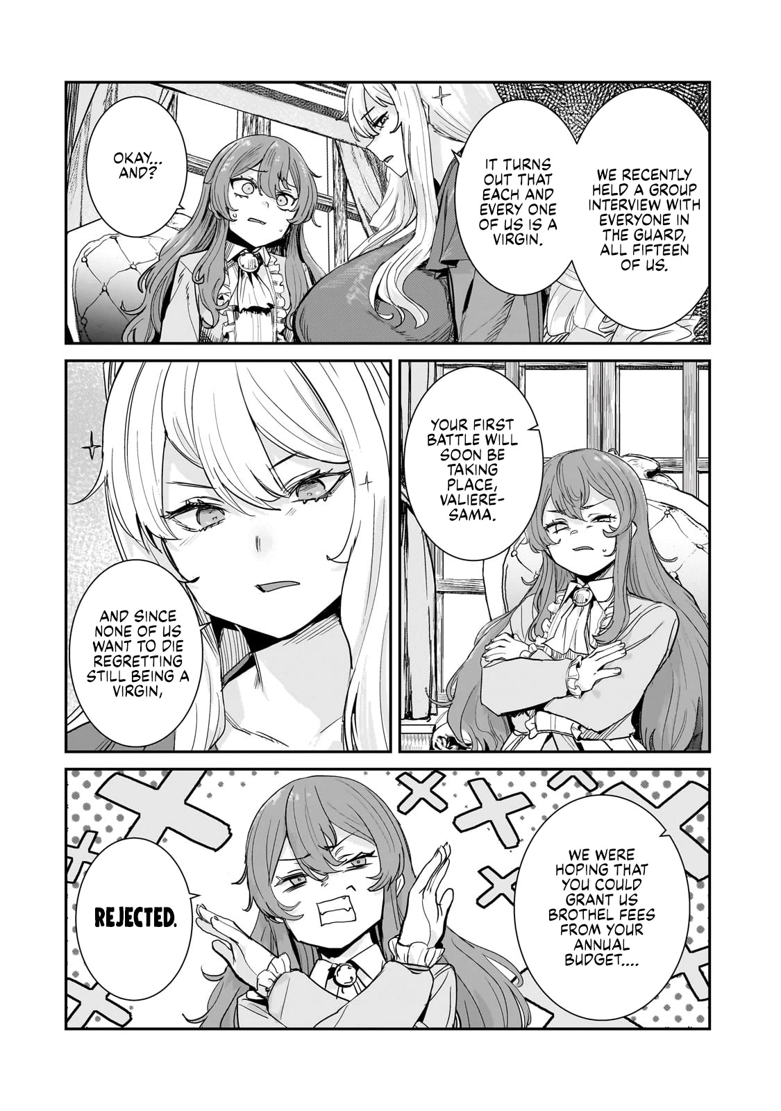 Virgin Knight who is the Frontier Lord in the Gender Switched World Chapter 3.2 page 2 - Chapter 3.2: Totally Unpopular