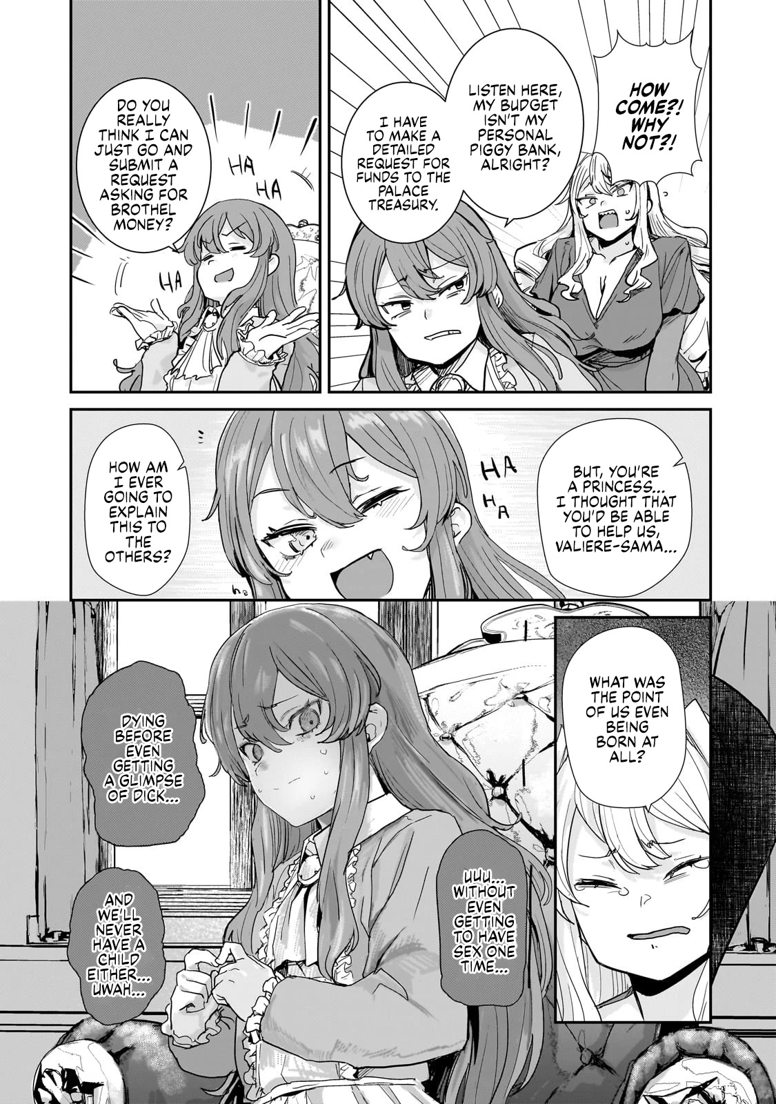 Virgin Knight who is the Frontier Lord in the Gender Switched World Chapter 3.2 page 3 - Chapter 3.2: Totally Unpopular