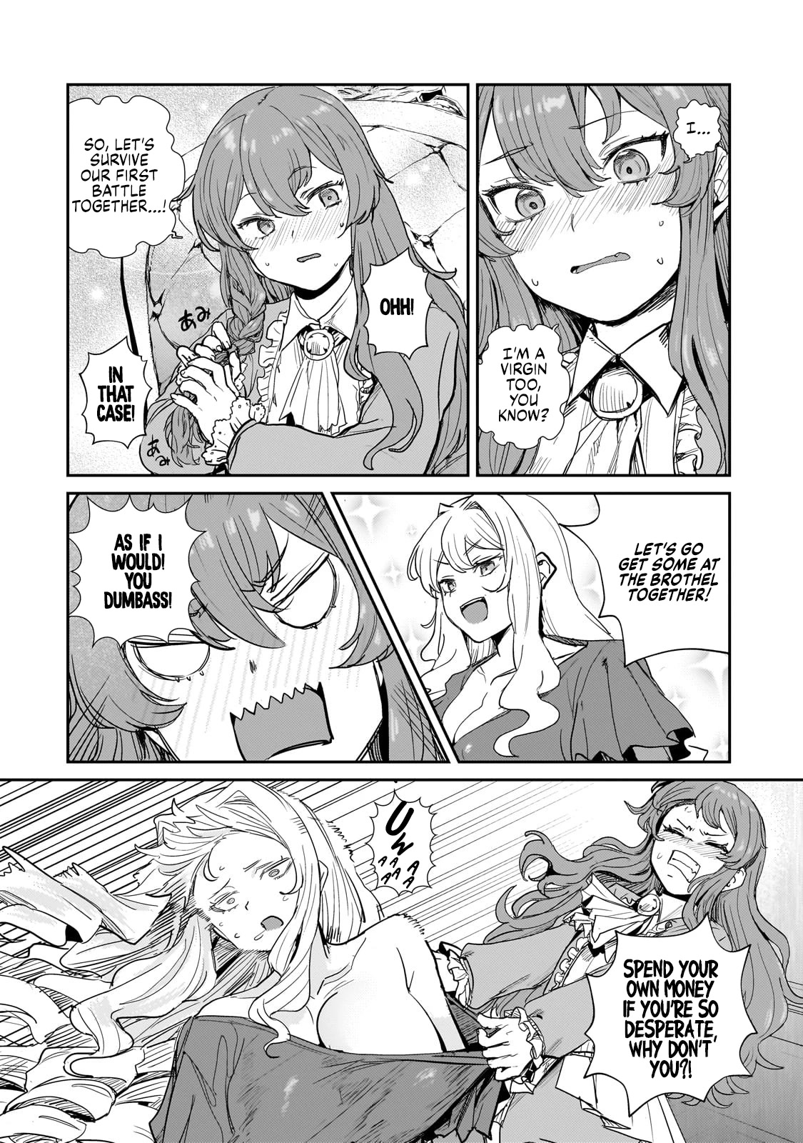 Virgin Knight who is the Frontier Lord in the Gender Switched World Chapter 3.2 page 4 - Chapter 3.2: Totally Unpopular