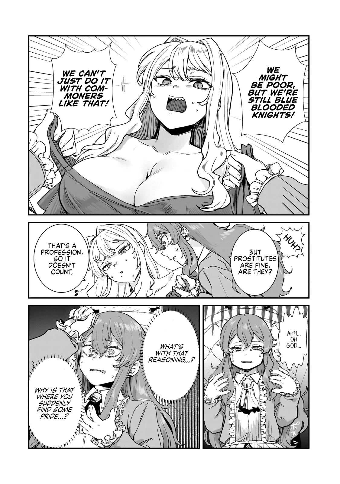 Virgin Knight who is the Frontier Lord in the Gender Switched World Chapter 3.2 page 6 - Chapter 3.2: Totally Unpopular