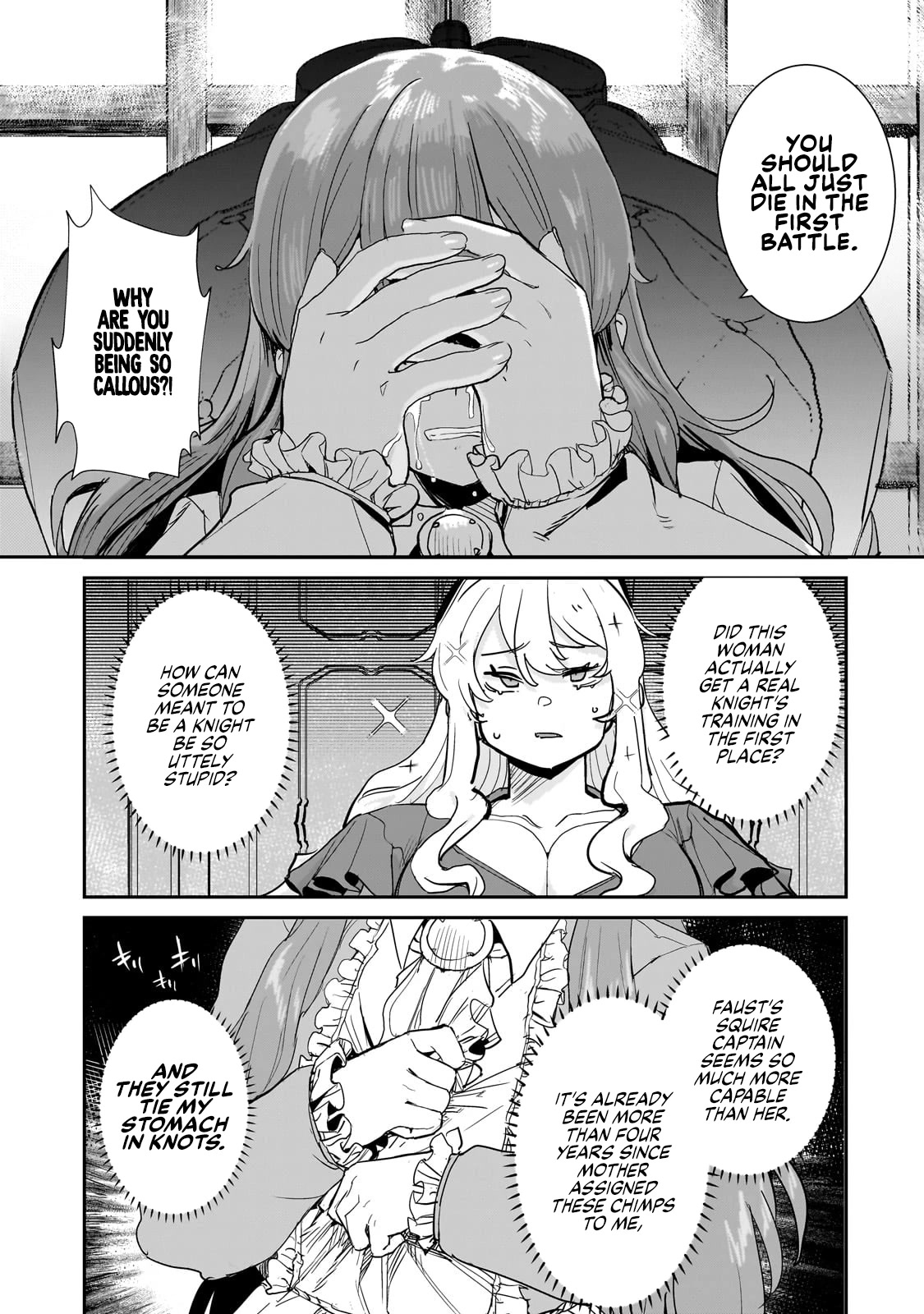 Virgin Knight who is the Frontier Lord in the Gender Switched World Chapter 3.2 page 7 - Chapter 3.2: Totally Unpopular