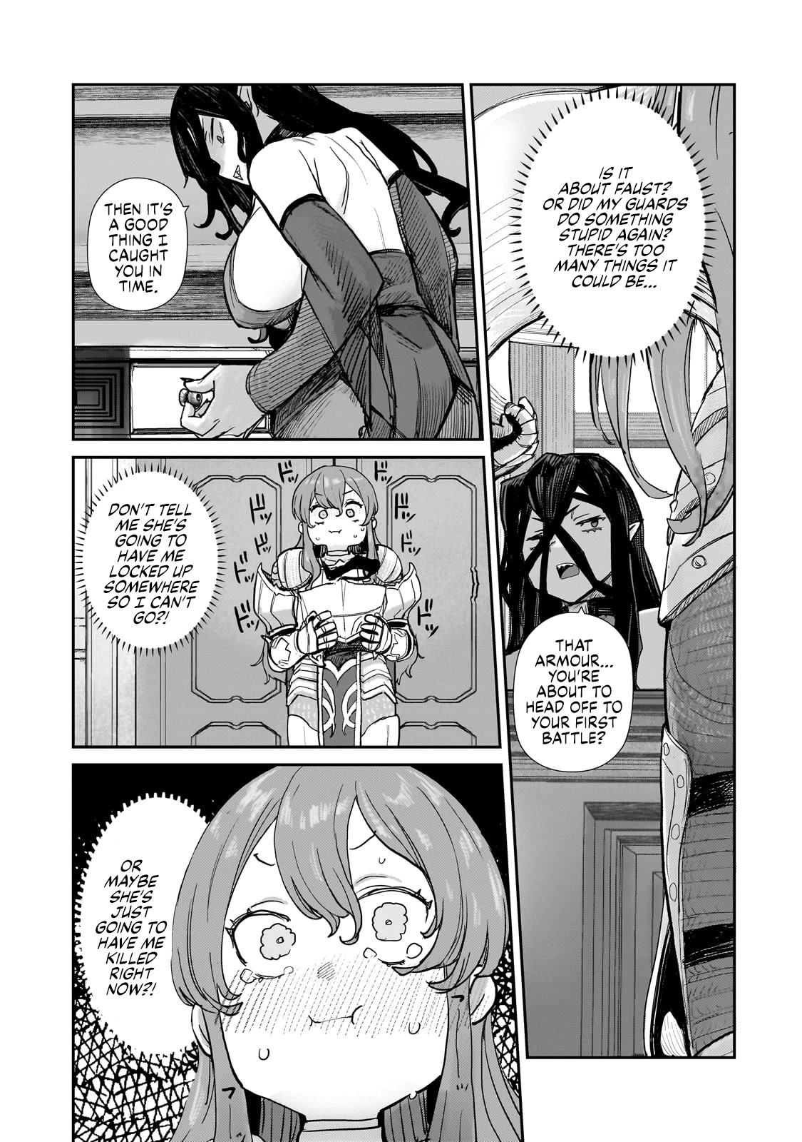 Virgin Knight who is the Frontier Lord in the Gender Switched World Chapter 4 page 11 - Chapter 4: Even Though You're Just a Virgin!