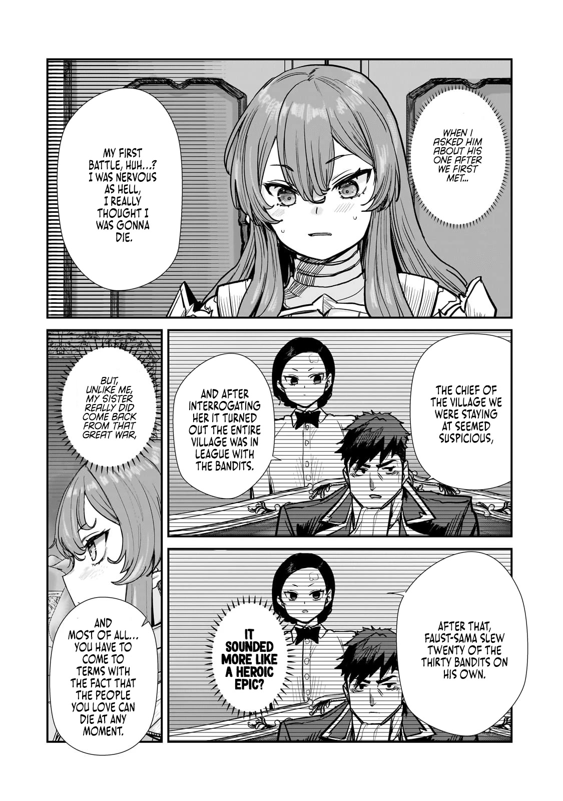 Virgin Knight who is the Frontier Lord in the Gender Switched World Chapter 4 page 14 - Chapter 4: Even Though You're Just a Virgin!