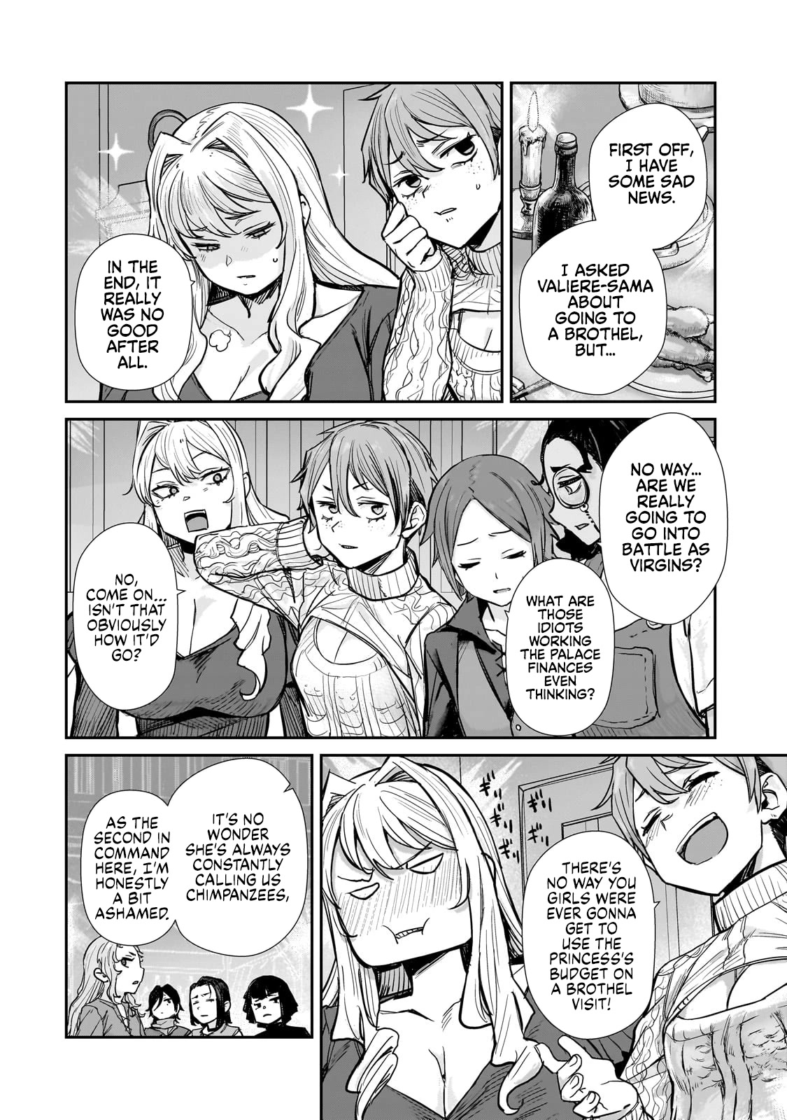 Virgin Knight who is the Frontier Lord in the Gender Switched World Chapter 4 page 2 - Chapter 4: Even Though You're Just a Virgin!