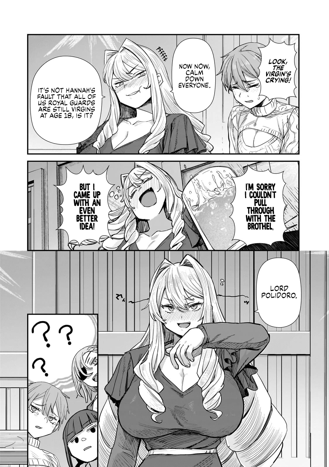 Virgin Knight who is the Frontier Lord in the Gender Switched World Chapter 4 page 4 - Chapter 4: Even Though You're Just a Virgin!