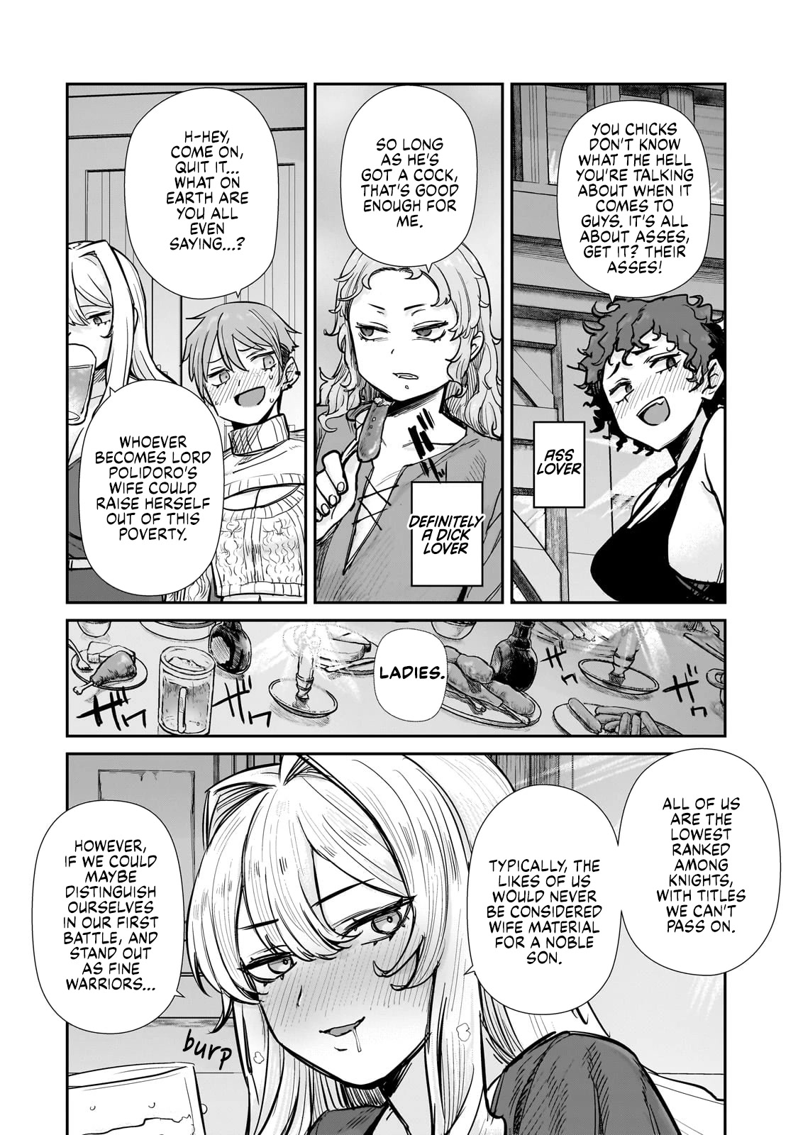 Virgin Knight who is the Frontier Lord in the Gender Switched World Chapter 4 page 6 - Chapter 4: Even Though You're Just a Virgin!