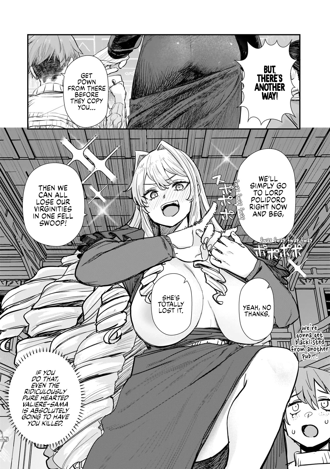 Virgin Knight who is the Frontier Lord in the Gender Switched World Chapter 4 page 8 - Chapter 4: Even Though You're Just a Virgin!
