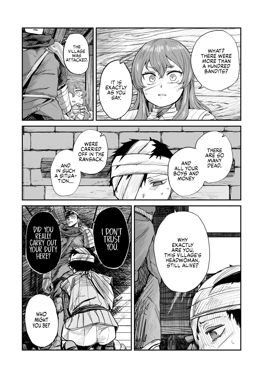 Virgin Knight who is the Frontier Lord in the Gender Switched World Chapter 5 page 10 - Chapter 5: An Incompetent Leader