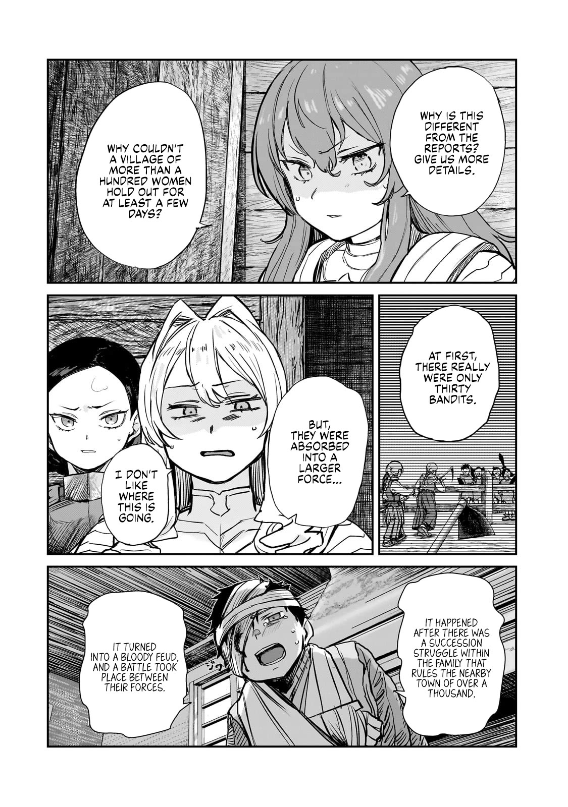 Virgin Knight who is the Frontier Lord in the Gender Switched World Chapter 5 page 12 - Chapter 5: An Incompetent Leader