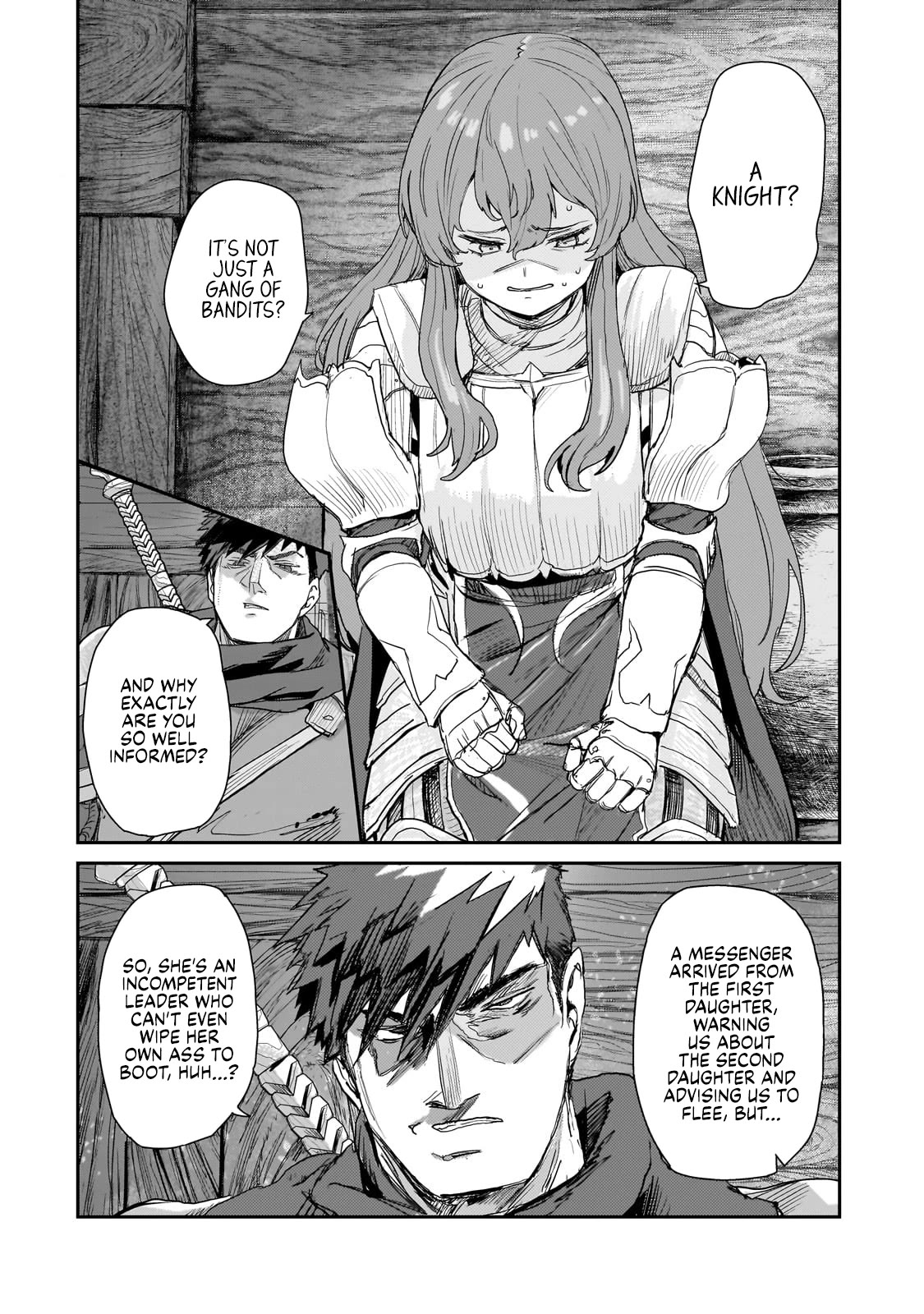 Virgin Knight who is the Frontier Lord in the Gender Switched World Chapter 5 page 14 - Chapter 5: An Incompetent Leader