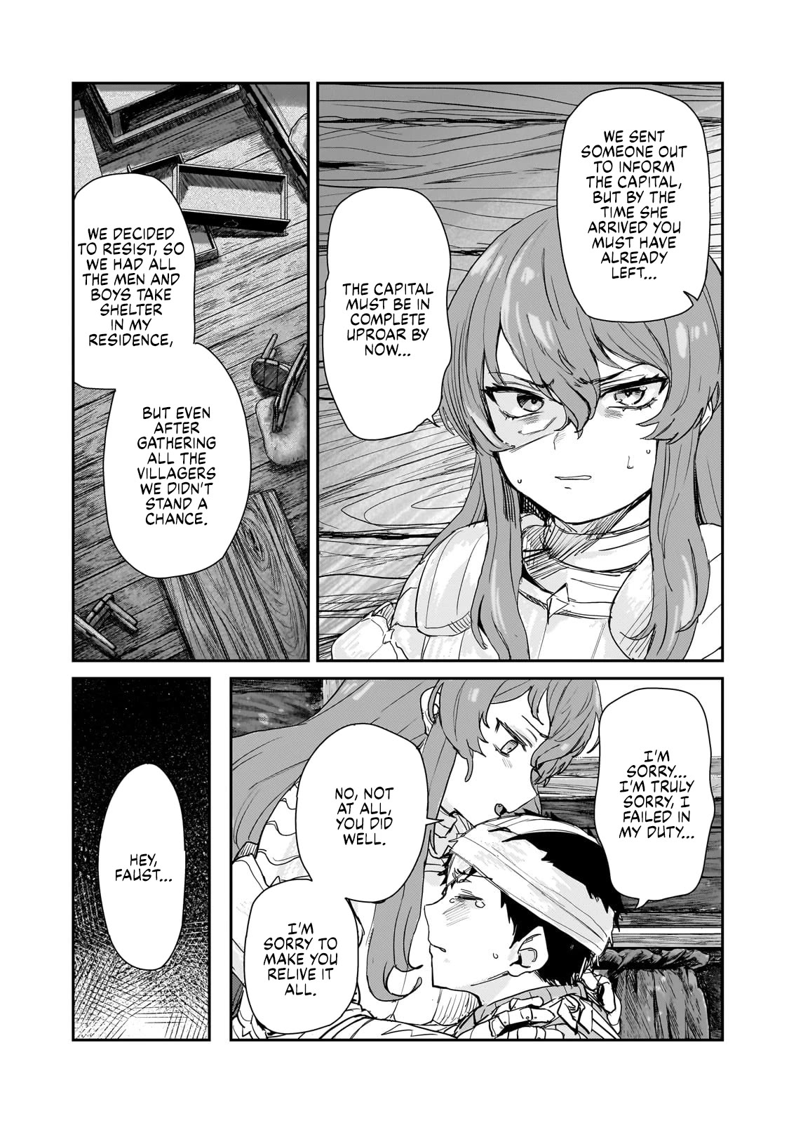 Virgin Knight who is the Frontier Lord in the Gender Switched World Chapter 5 page 15 - Chapter 5: An Incompetent Leader