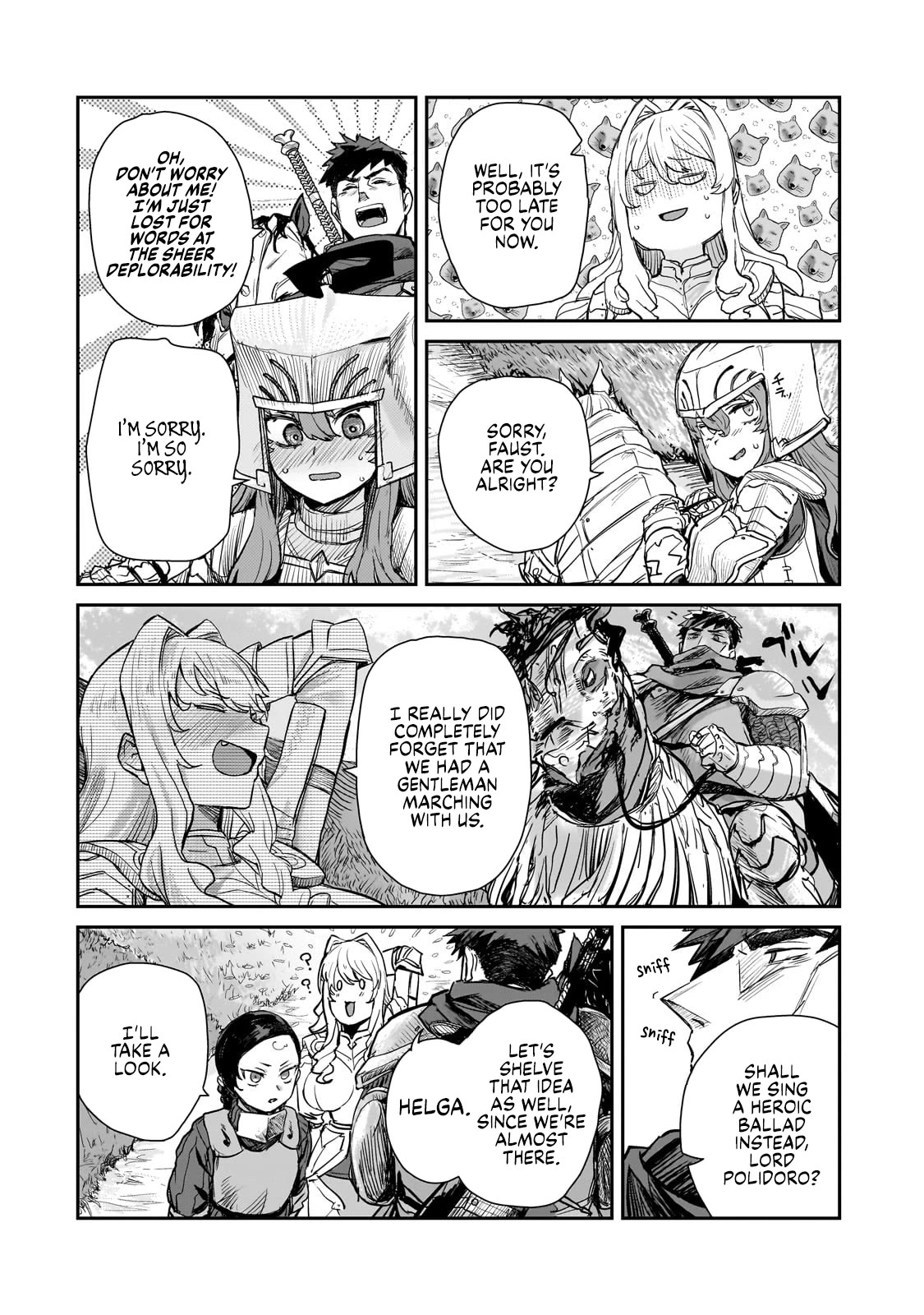 Virgin Knight who is the Frontier Lord in the Gender Switched World Chapter 5 page 4 - Chapter 5: An Incompetent Leader