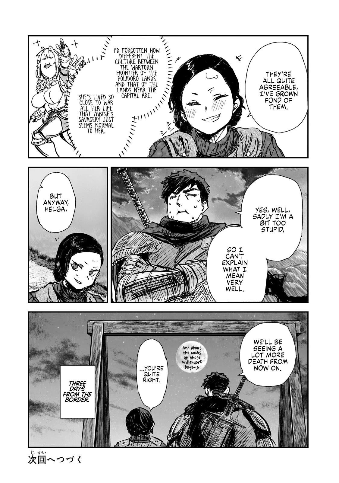 Virgin Knight who is the Frontier Lord in the Gender Switched World Chapter 6 page 42 - Chapter 6: Noblesse Oblige