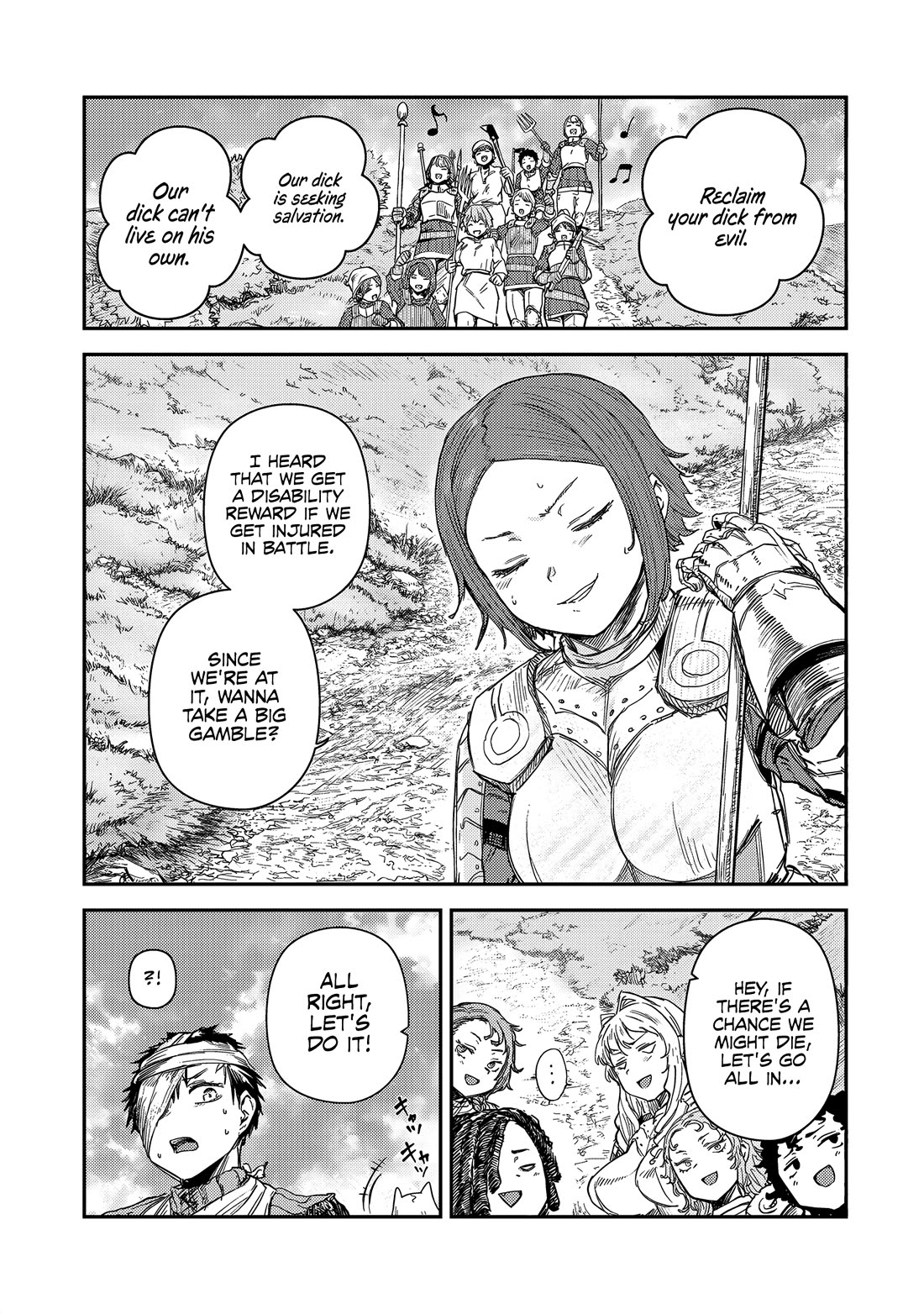 Virgin Knight who is the Frontier Lord in the Gender Switched World Chapter 8 page 2 - Chapter 8: Big Gamble