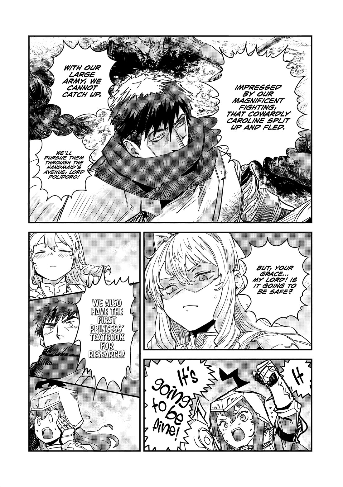 Virgin Knight who is the Frontier Lord in the Gender Switched World Chapter 8 page 28 - Chapter 8: Big Gamble