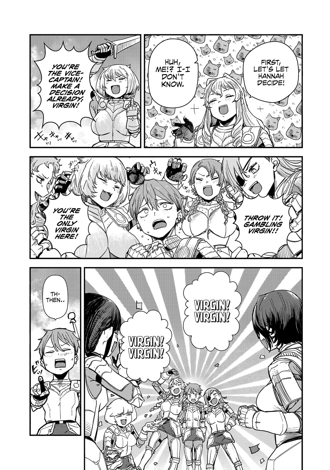 Virgin Knight who is the Frontier Lord in the Gender Switched World Chapter 8 page 6 - Chapter 8: Big Gamble