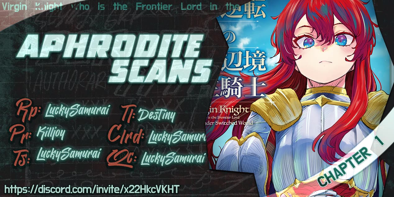 Virgin Knight who is the Frontier Lord in the Gender Switched World Chapter 9.1 page 1 - Chapter 9.1: The Great Hero