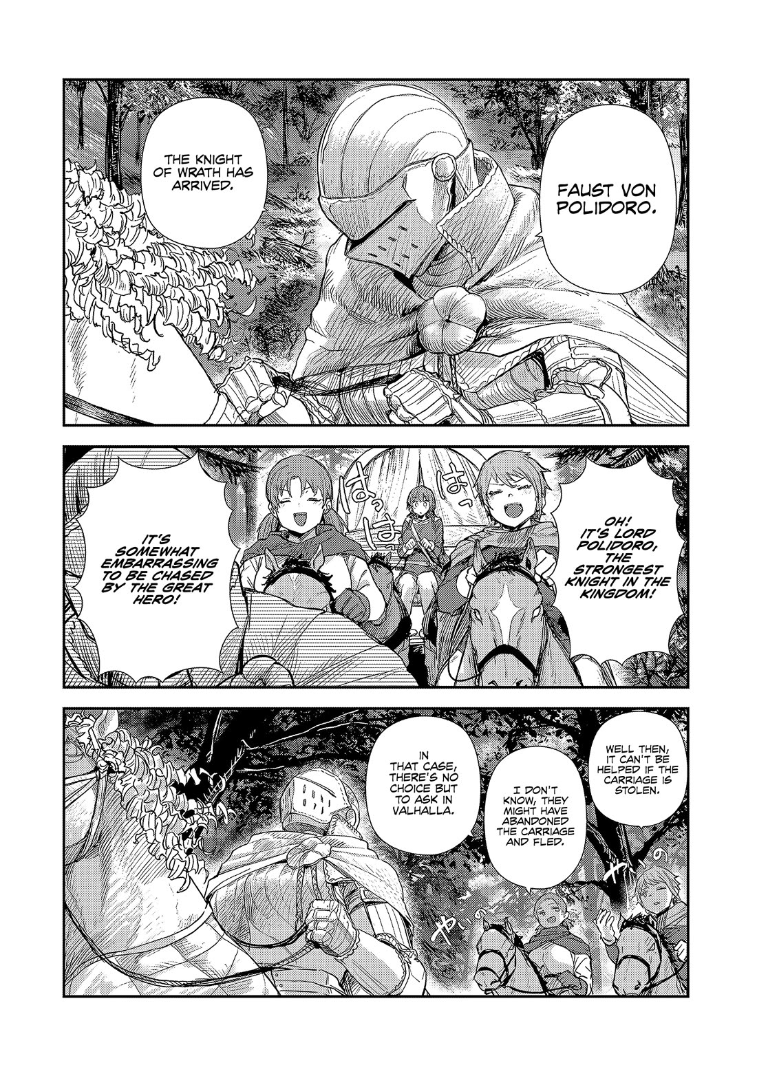 Virgin Knight who is the Frontier Lord in the Gender Switched World Chapter 9.1 page 6 - Chapter 9.1: The Great Hero