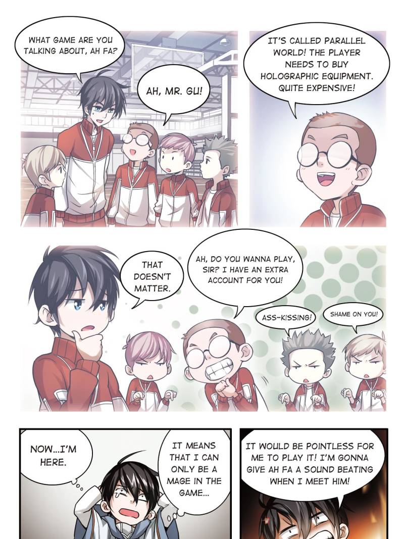 Virtual World: Close Combat Mage Chapter 1 page 6 - Chapter 1