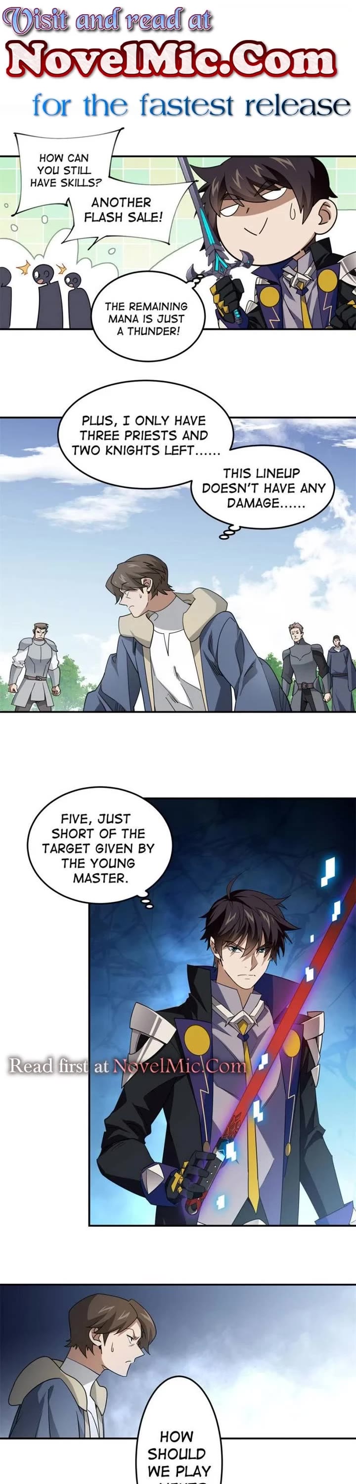 Virtual World: Close Combat Mage Chapter 374 page 1 - Chapter 374: Despicable Means