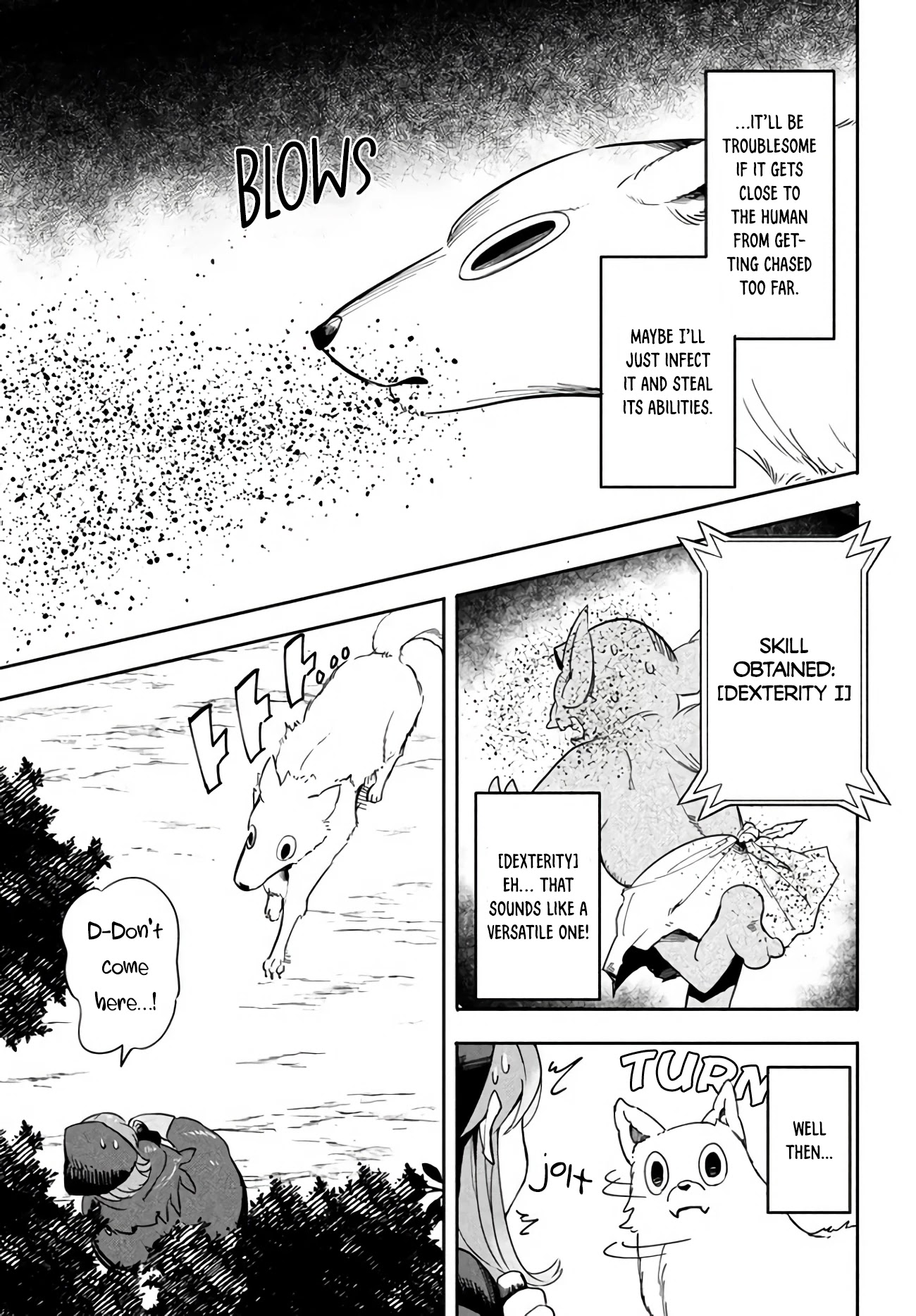 Virus Tensei kara Isekai Kansen Monogatari Chapter 2.2 page 10 - Chapter 2.2: The first battle (2)