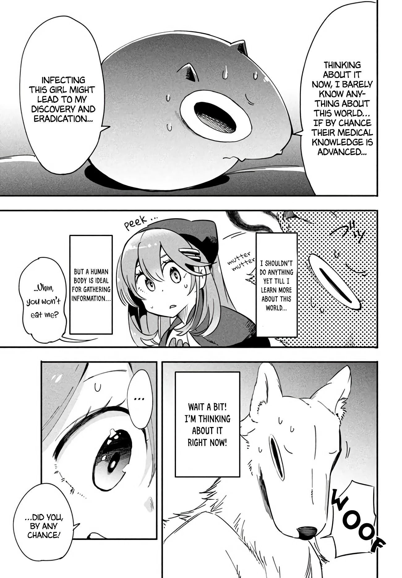 Virus Tensei kara Isekai Kansen Monogatari Chapter 2.2 page 12 - Chapter 2.2: The first battle (2)