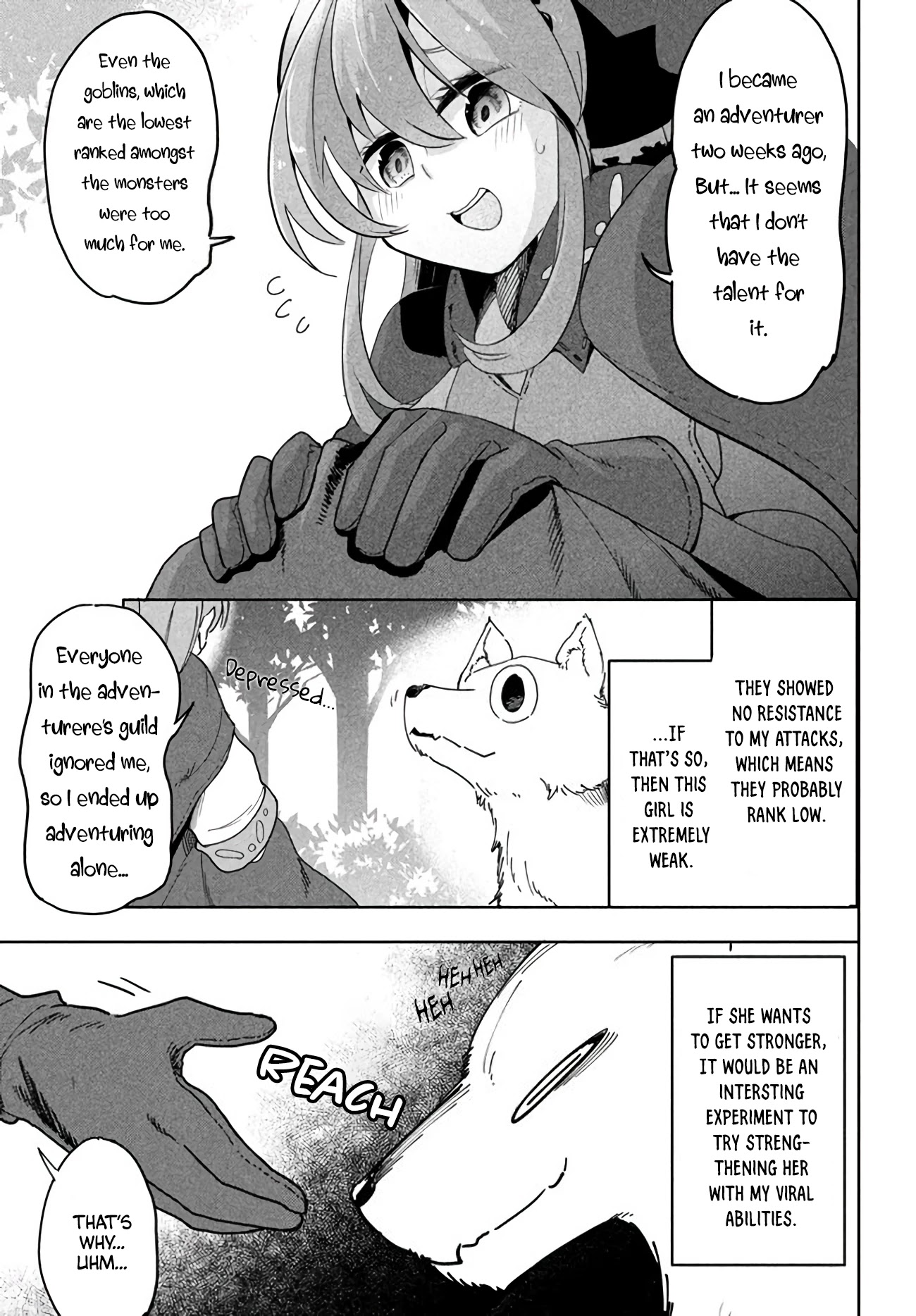Virus Tensei kara Isekai Kansen Monogatari Chapter 3.1 page 5 - Chapter 3.1: Encounter and Objective (1)