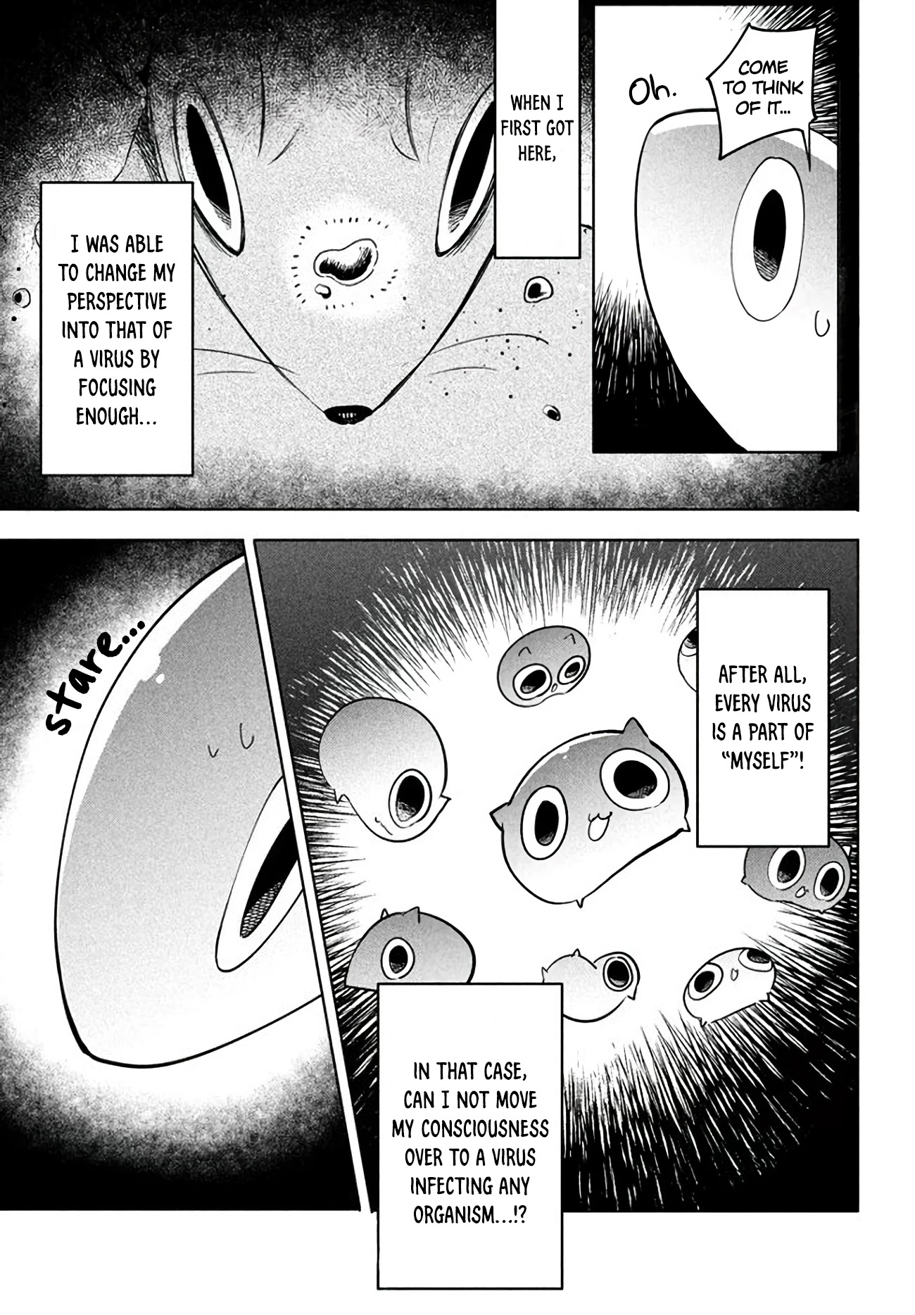 Virus Tensei kara Isekai Kansen Monogatari Chapter 3.2 page 11 - Chapter 3.2: Encounter and Objective (2)