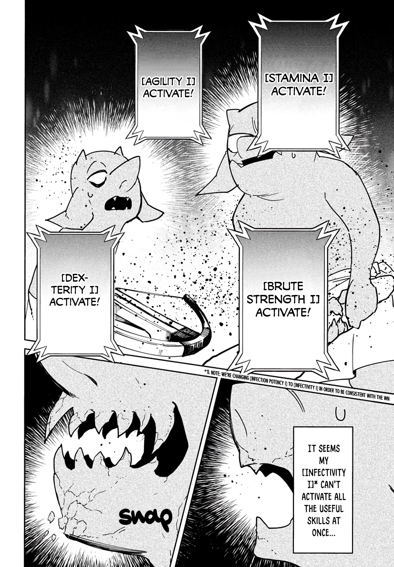 Virus Tensei kara Isekai Kansen Monogatari Chapter 4.2 page 11 - Chapter 4.2: The Goblin Nest (2)