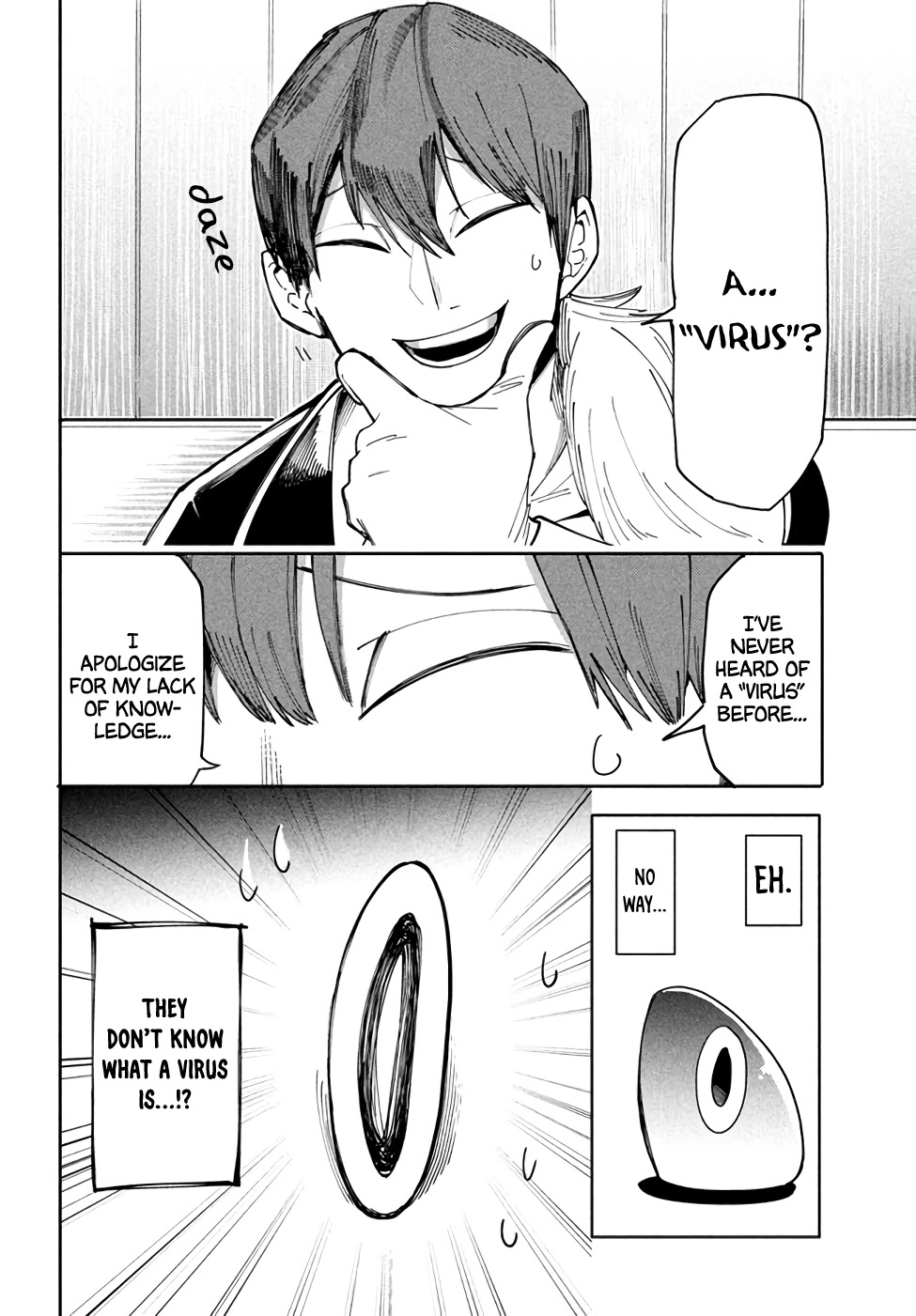 Virus Tensei kara Isekai Kansen Monogatari Chapter 6.2 page 5 - Chapter 6.2: The Virus Sets Off (2)