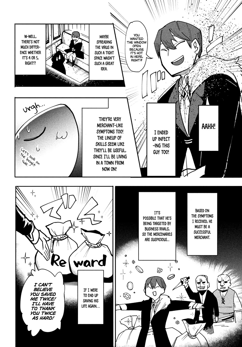 Virus Tensei kara Isekai Kansen Monogatari Chapter 6.2 page 9 - Chapter 6.2: The Virus Sets Off (2)