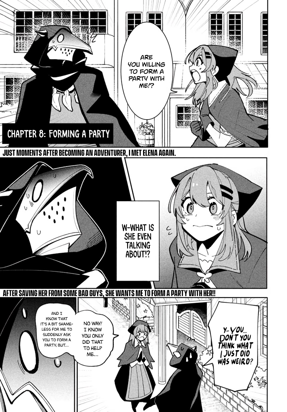 Virus Tensei kara Isekai Kansen Monogatari Chapter 8 page 1 - Chapter 8