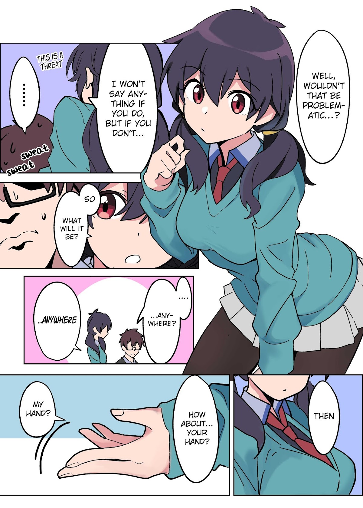 Vivid Line Chapter 3 page 3 - Chapter 3: The Girl Who Isn't Aware She's Too Close